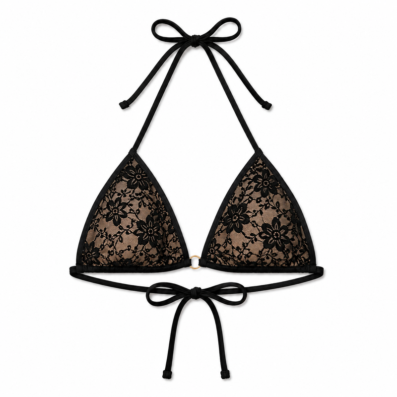 Black Cat Energy -  Bikini Top
